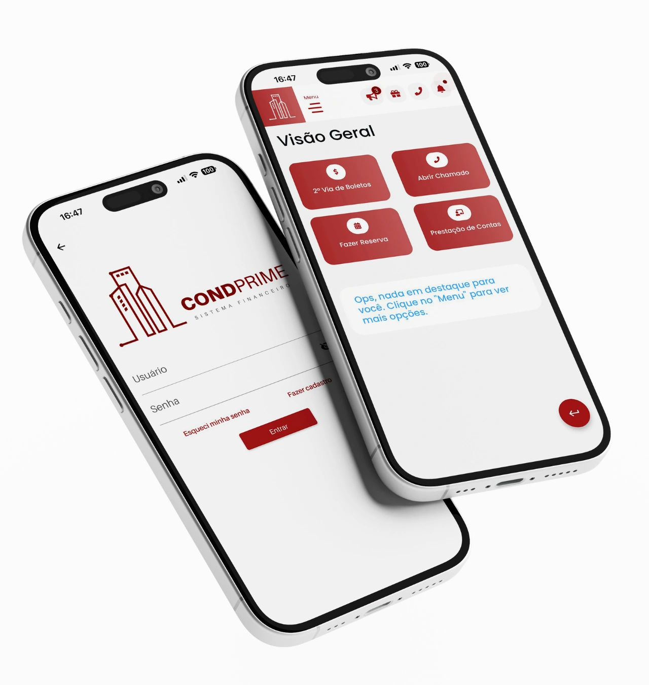 App GFKOND para síndico e moradores